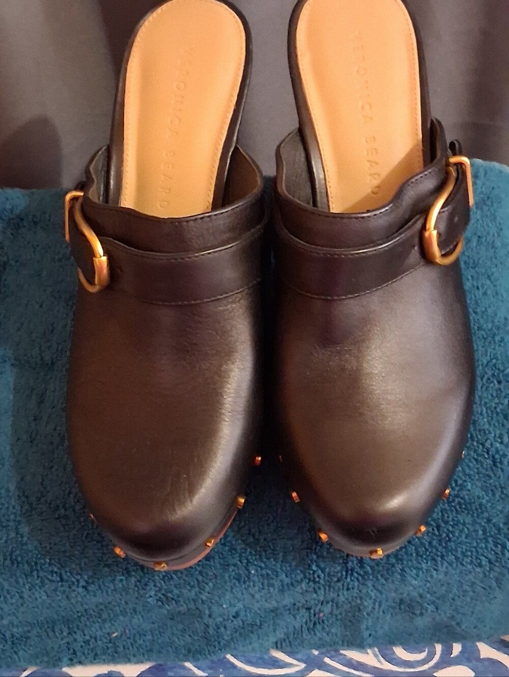 Veronica Beard Hendrix Clogs EUC